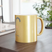 Aries Metallic Mug | Custom Coffee Mugs | Flamoro Candle Co.