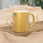 Aries Metallic Mug | Custom Coffee Mugs | Flamoro Candle Co.