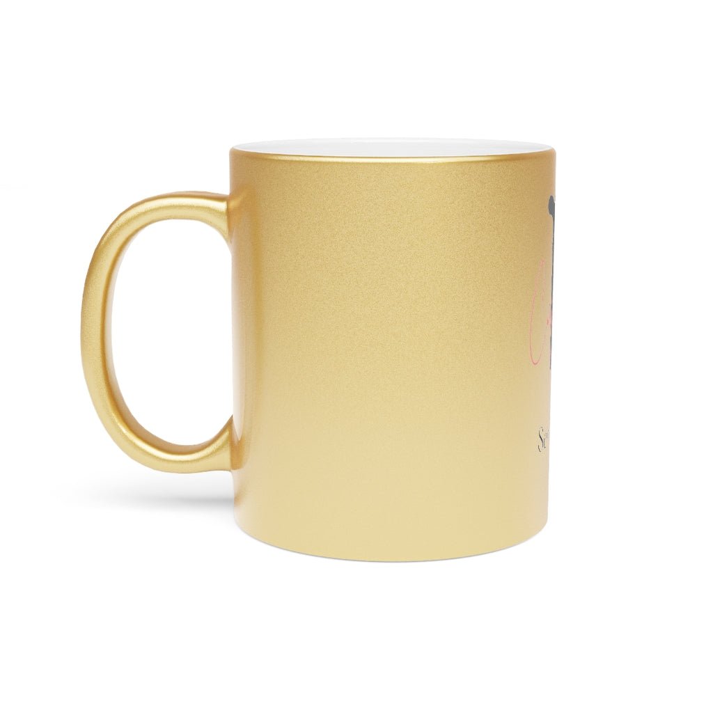 Capricorn Metallic Mug | Metallic Coffee Mugs | Flamoro Candle Co.