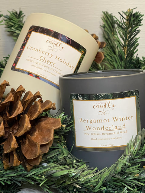 Hand-Poured Bergamot Candles | Bergamot Candles | Flamoro