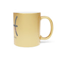 Load image into Gallery viewer, Pisces Metallic Mug - Flamoro Candle Co.
