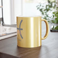 Load image into Gallery viewer, Pisces Metallic Mug - Flamoro Candle Co.
